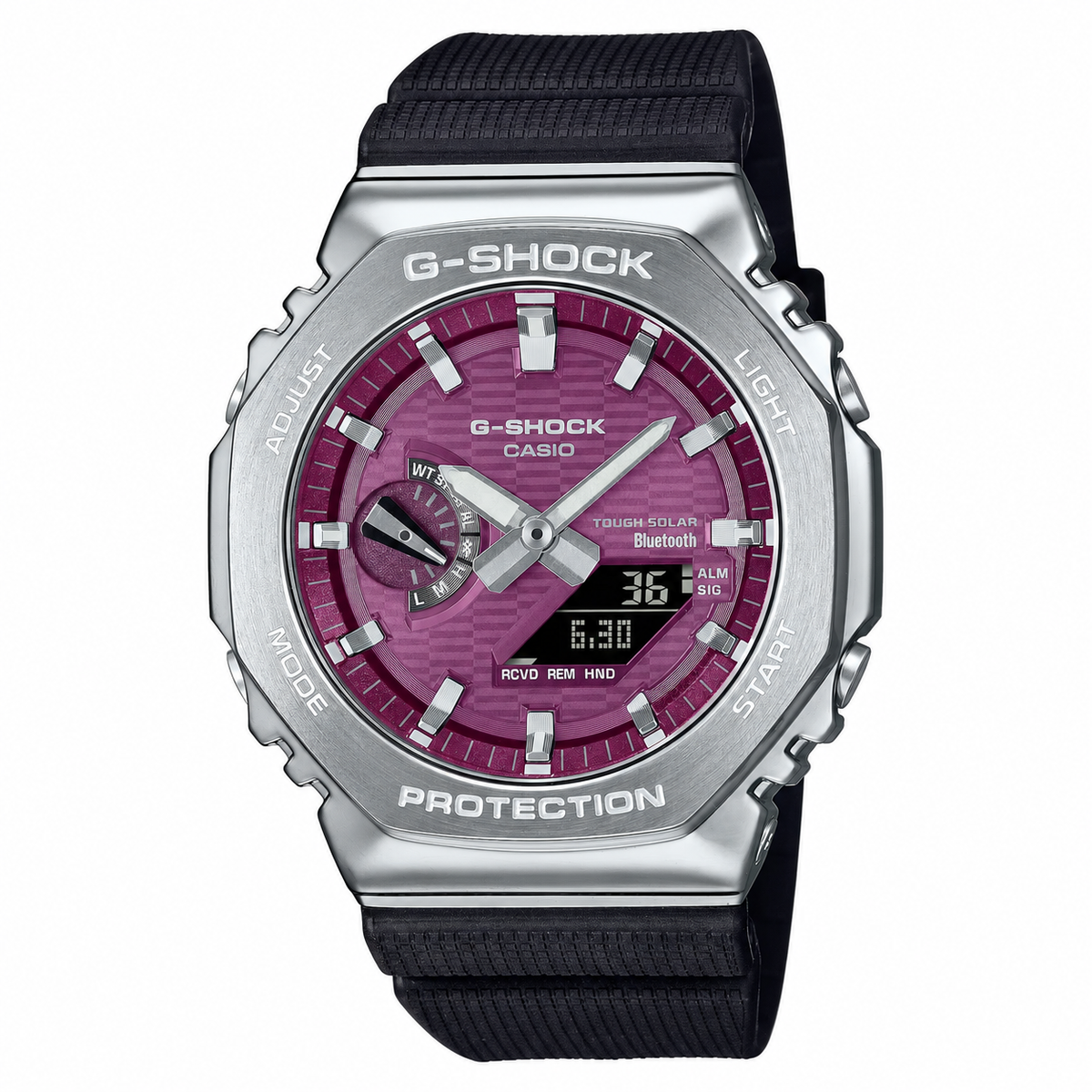 Casio G-Shock GBM-2100A-4B Bluetooth Solar CasiOak Watch – Olive Green