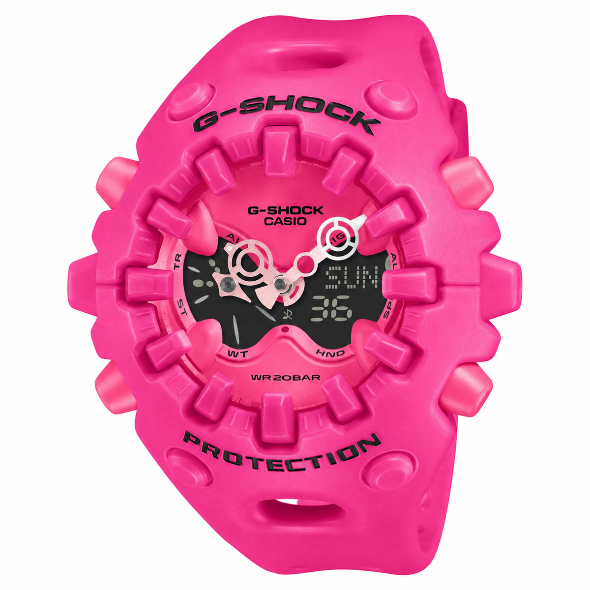 Casio G-Shock GA-V01-4ADR Solar Analog-Digital Watch – Red