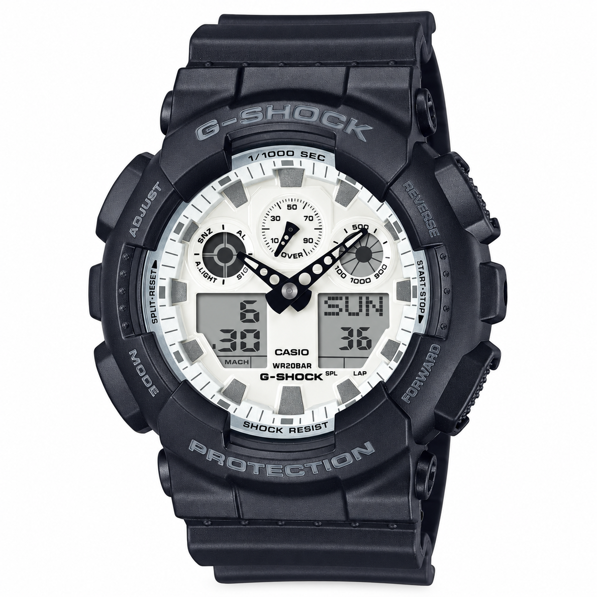 Casio G-Shock GA-100WD-1ADR Big Case Analog-Digital Watch – Blue