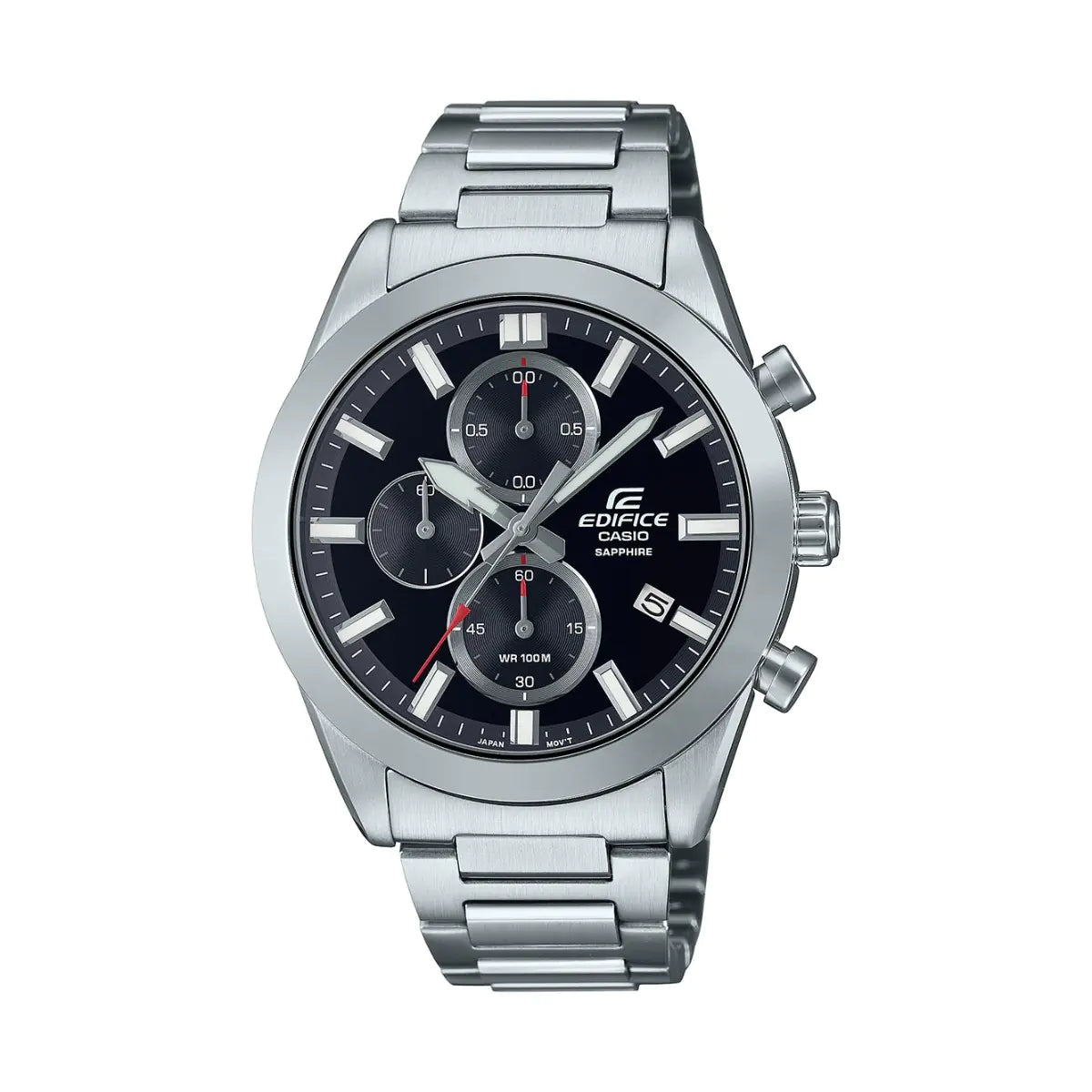 Casio Edifice EFB-710D-1AVUDF Alarm Chronograph Watch – Black