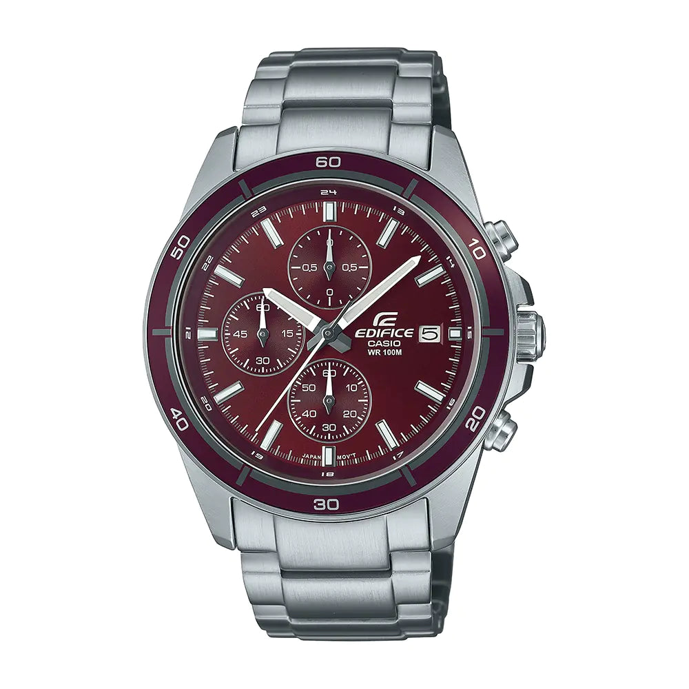 Casio Edifice EFR-526D-5CUDF Chronograph Watch – White Dial