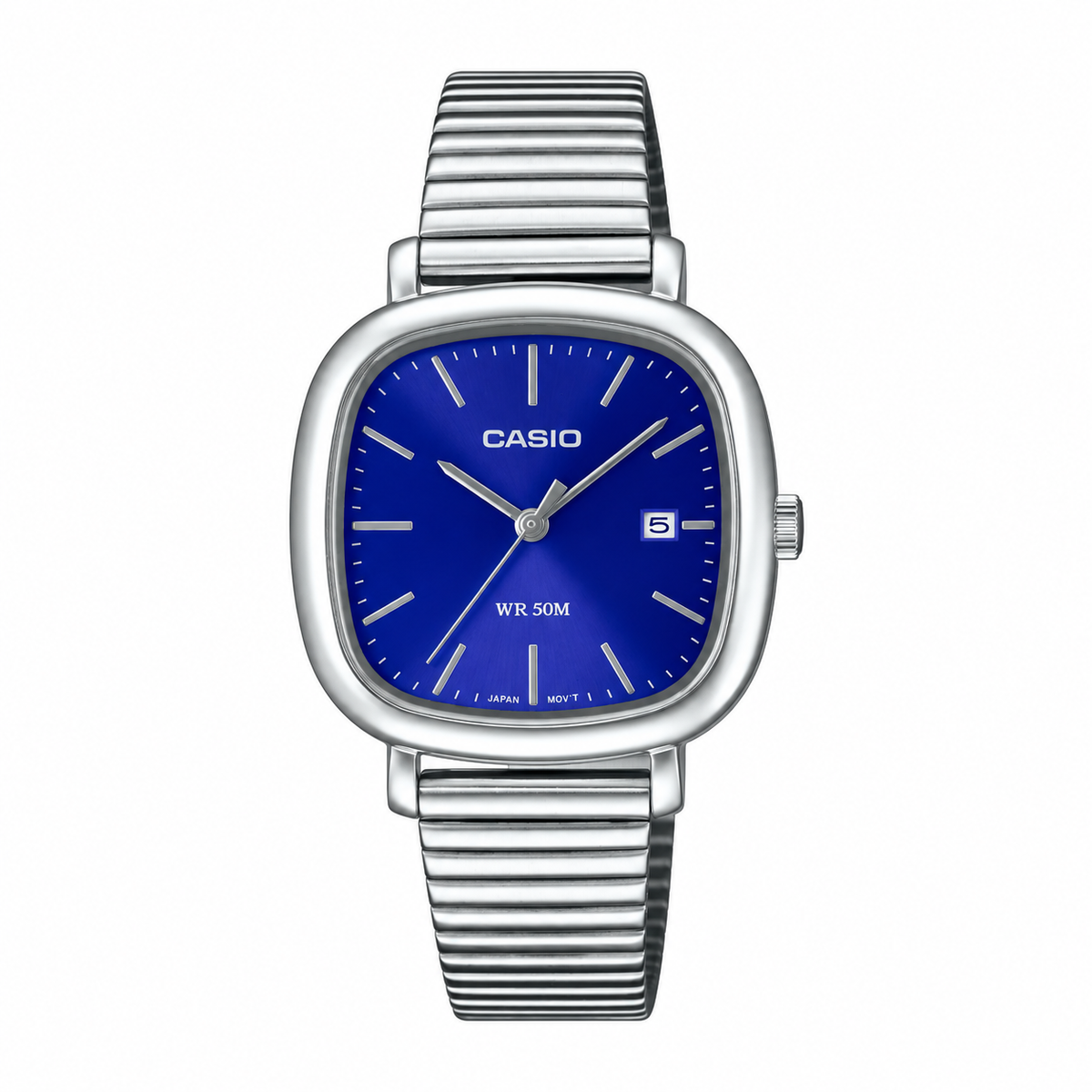 Casio LTP-B166D-2AVDF Women's Slim Analog Watch – Silver