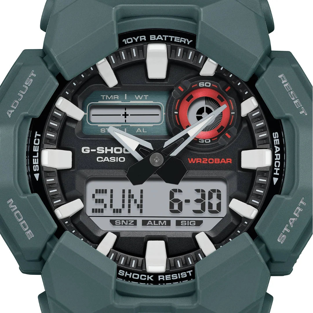 Casio G-Shock GA-010-2ADR Analog-Digital Watch – Black
