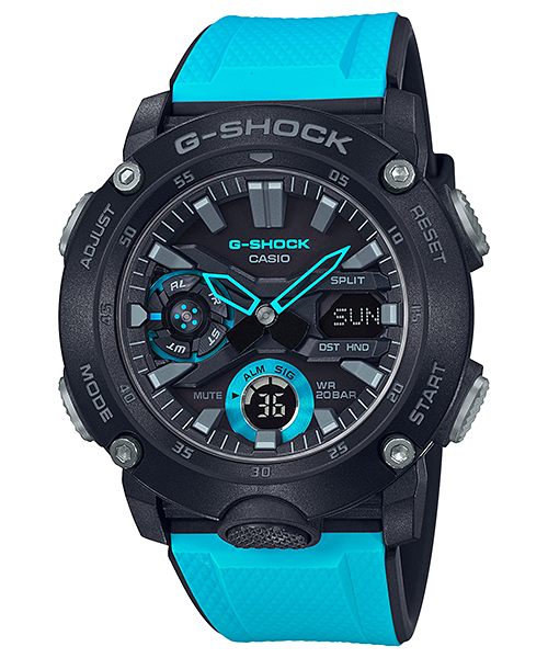 Casio G-Shock GA-2000-1A2 Carbon Core Guard Analog-Digital Watch product photo