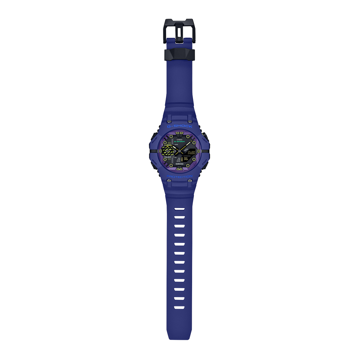 Casio G-Shock GA-B001CBR-2ADR Bluetooth Carbon Core Analog-Digital Watch – angle view