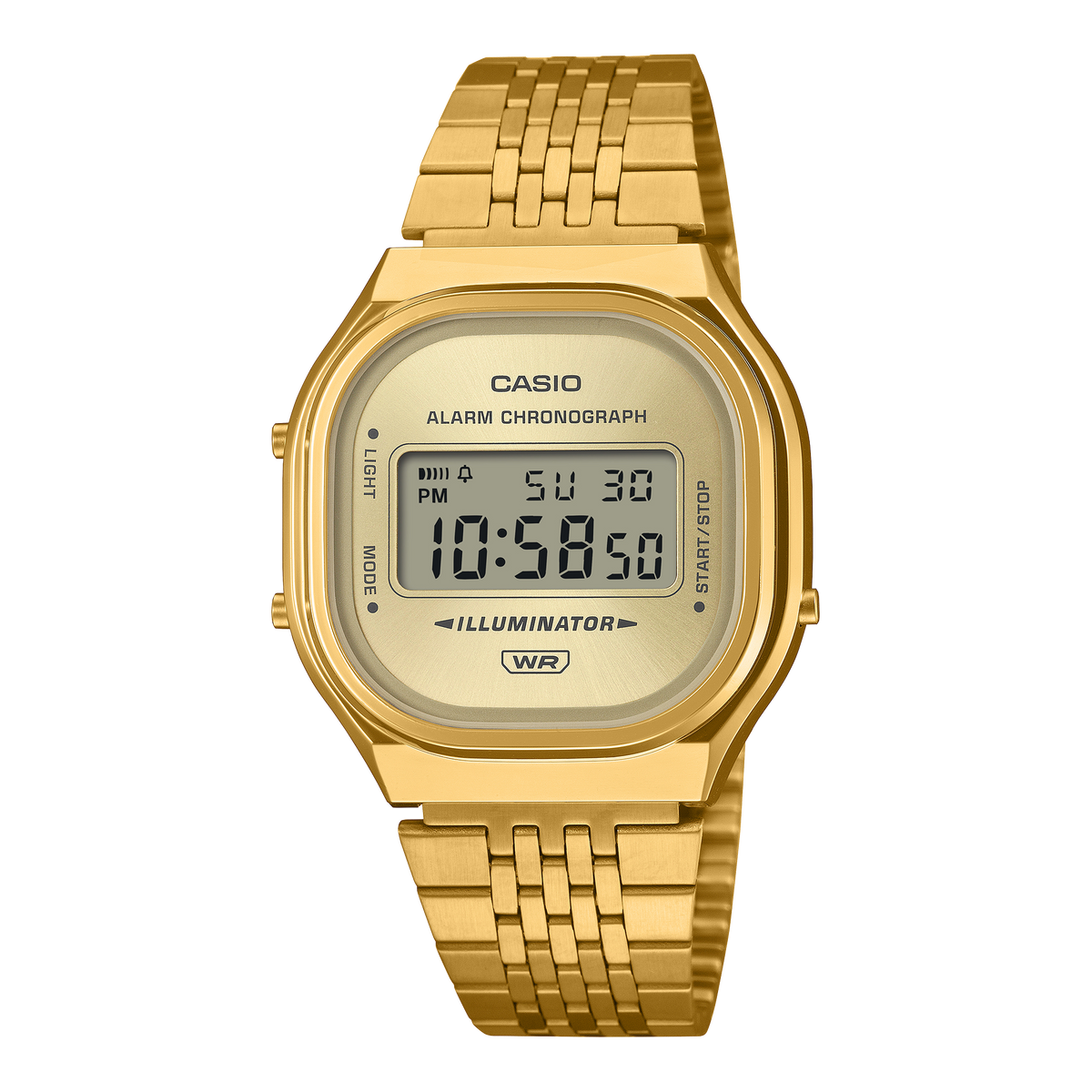 Casio A140WEG-9ADF Vintage Steel Watch – Gold
