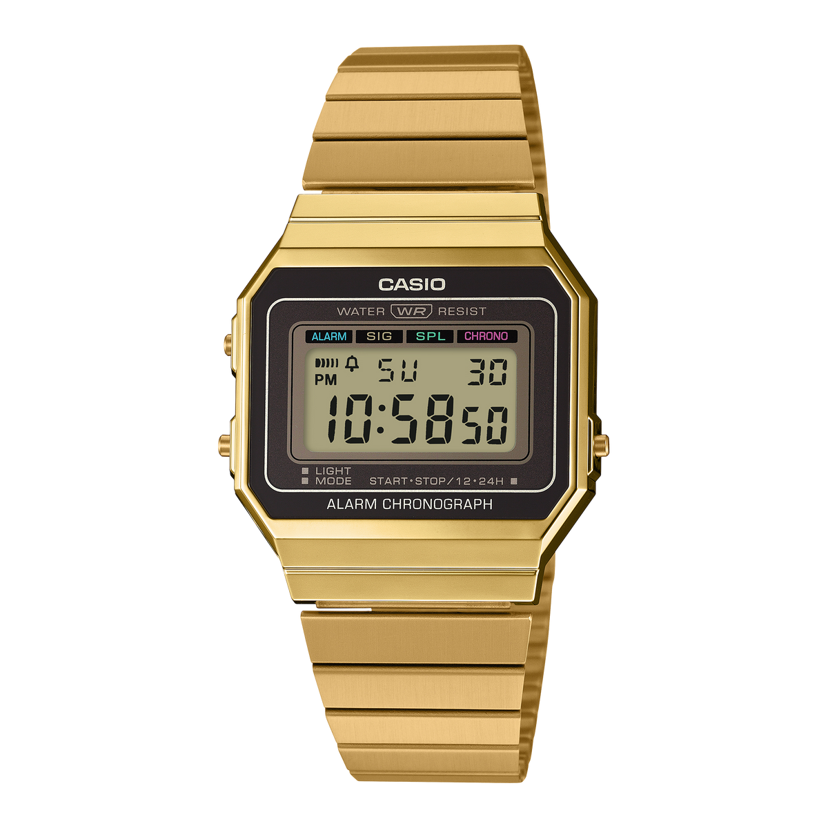 Casio A700WG-9ADF Vintage Slim Steel Watch – Gold