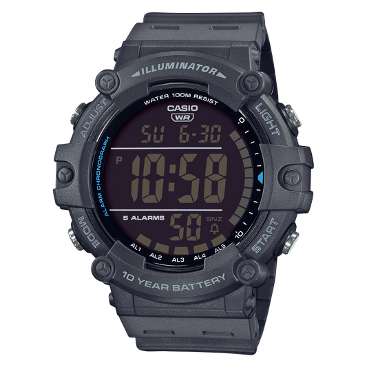 Casio AE-1500WH-8BVDF World Time Digital Watch – White