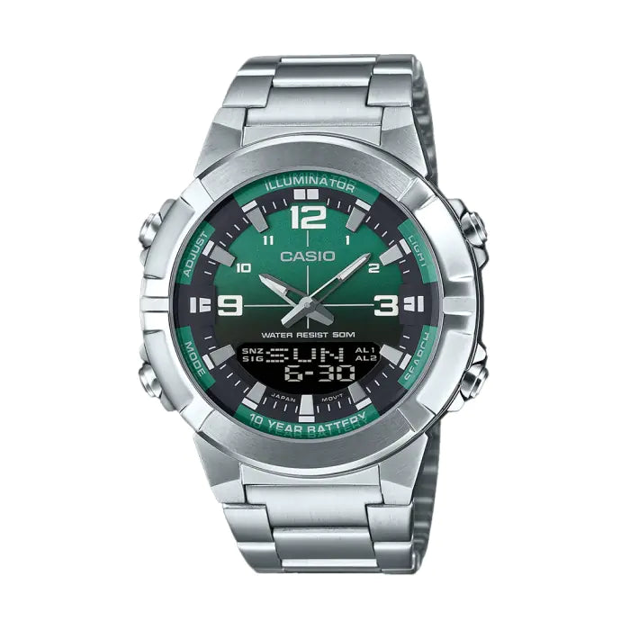 Casio AMW-870DA-3AVDF Analog-Digital Sports Watch – Khaki