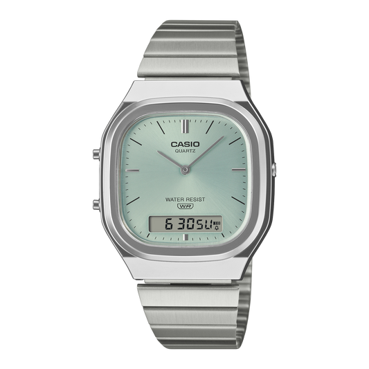 Casio Vintage AQ-240E-2ADF Analog-Digital Watch – Light Blue product photo