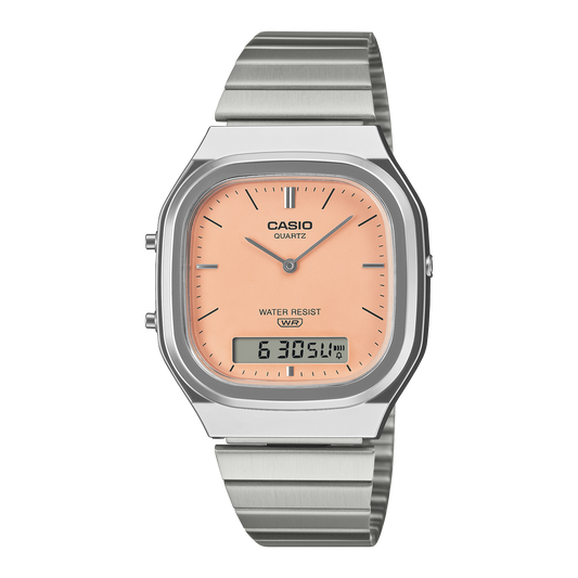 Casio Vintage AQ-240E-4ADF Analog-Digital Watch – Orange product photo