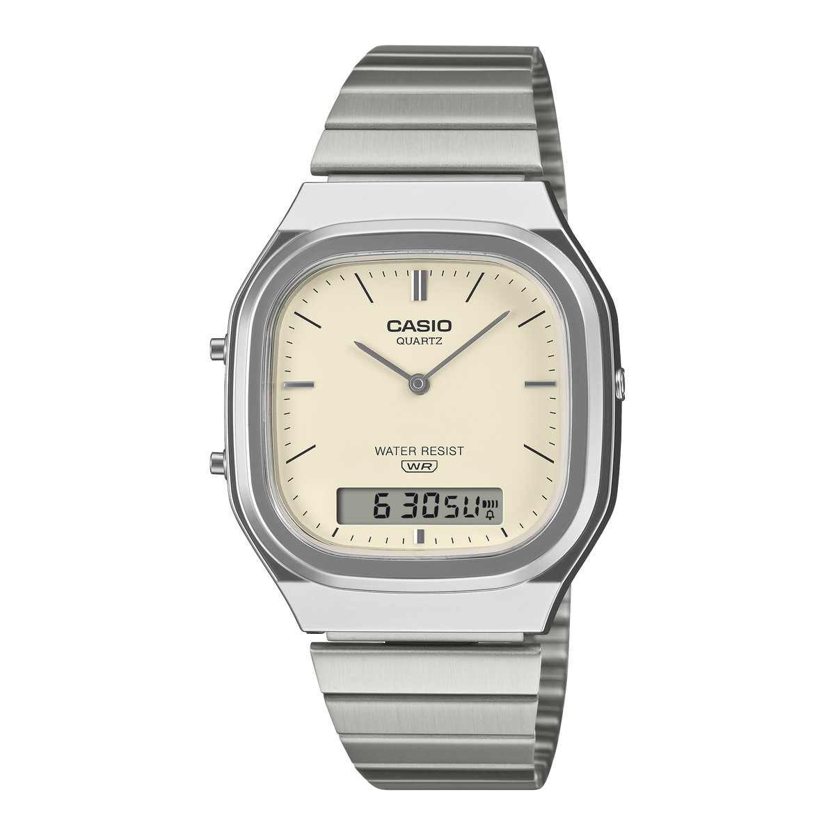 Casio Vintage AQ-240E-7A2DF Analog-Digital Watch – Off-White product photo