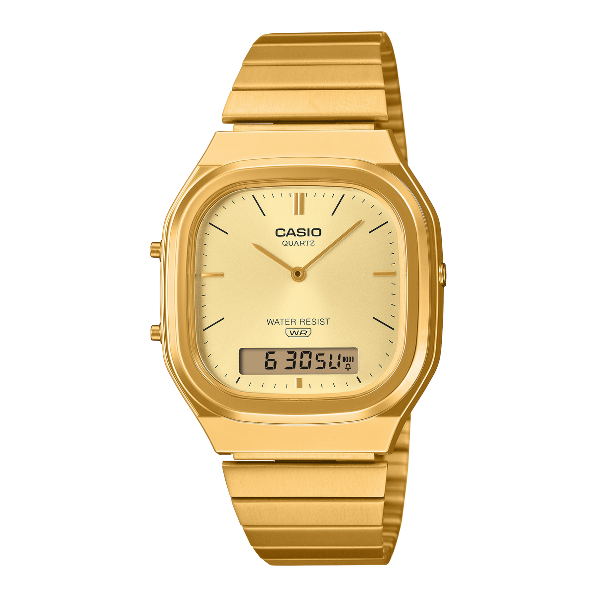 Casio Vintage AQ-240EG-9ADF Analog-Digital Watch – Gold Tone product photo