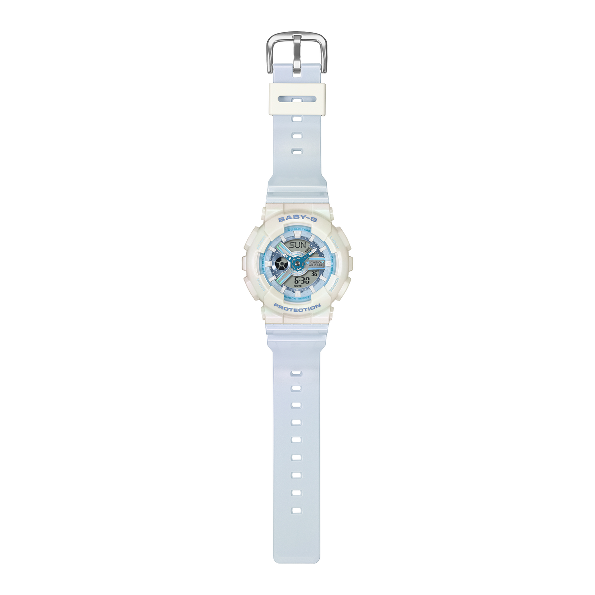 Casio Baby-G BA-110PD-2ADR Pastel Analog-Digital Watch – angle view