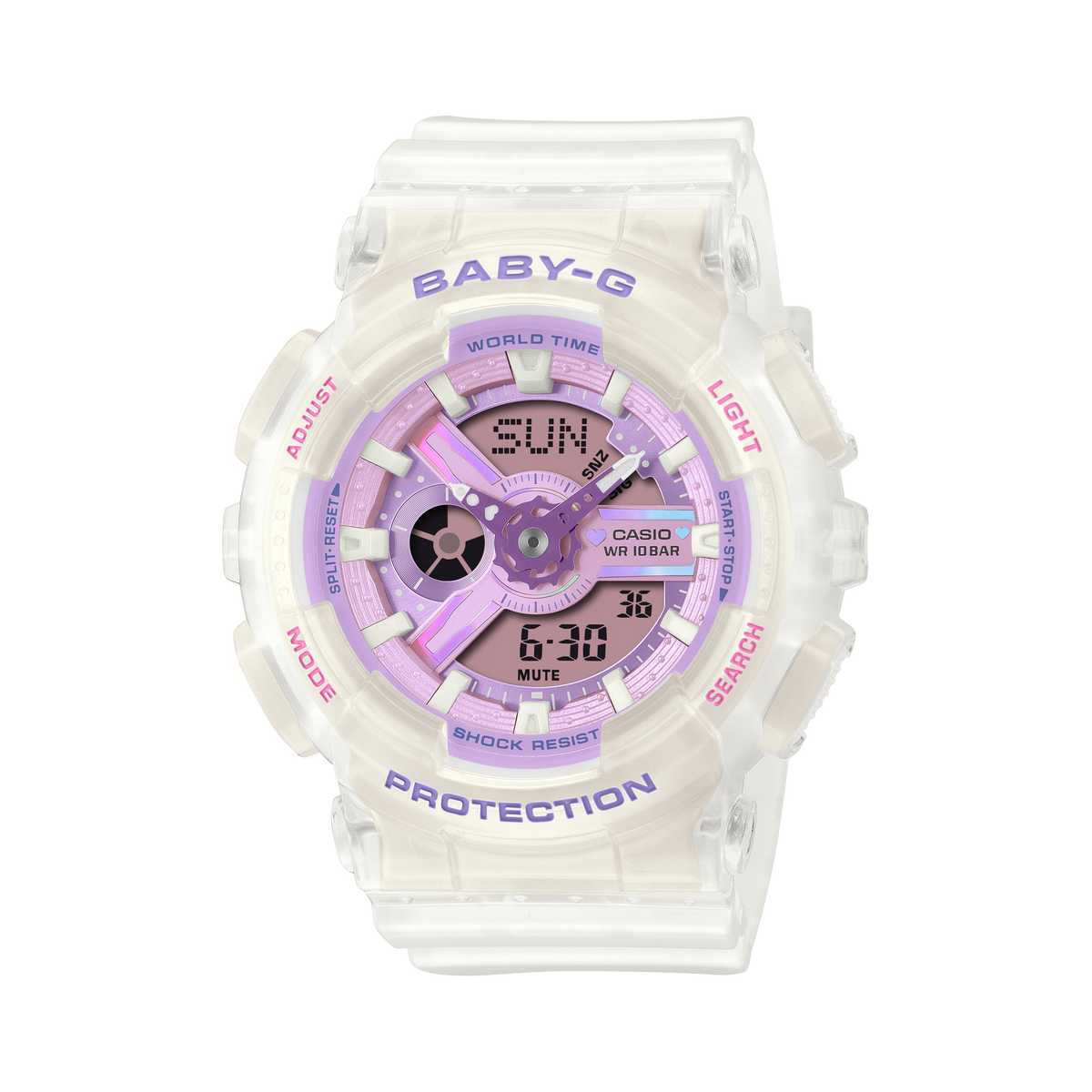 Casio Baby-G BA-110PS-7ADR Pastel Analog-Digital Watch product photo