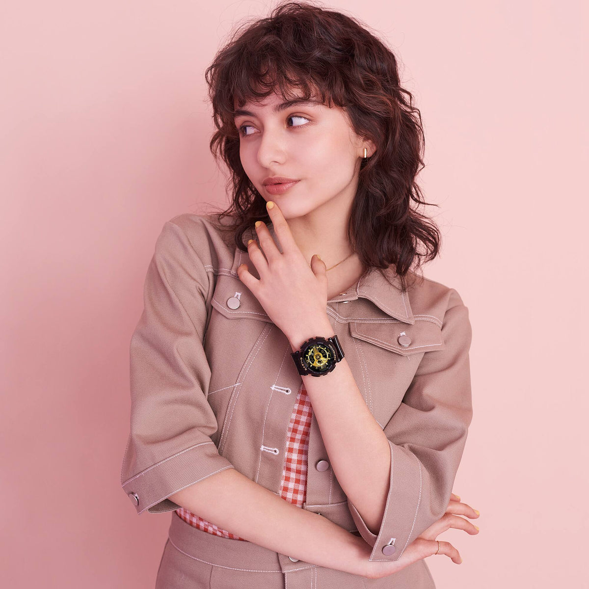 Casio Baby-G BA-110X-1ADR Analog-Digital Watch – angle view