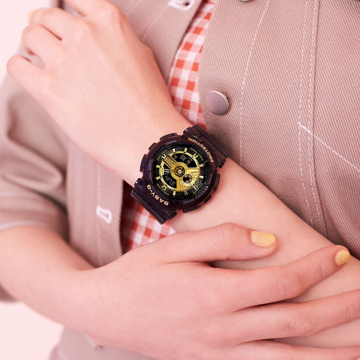 Casio Baby-G BA-110X-1ADR Analog-Digital Watch – detail view