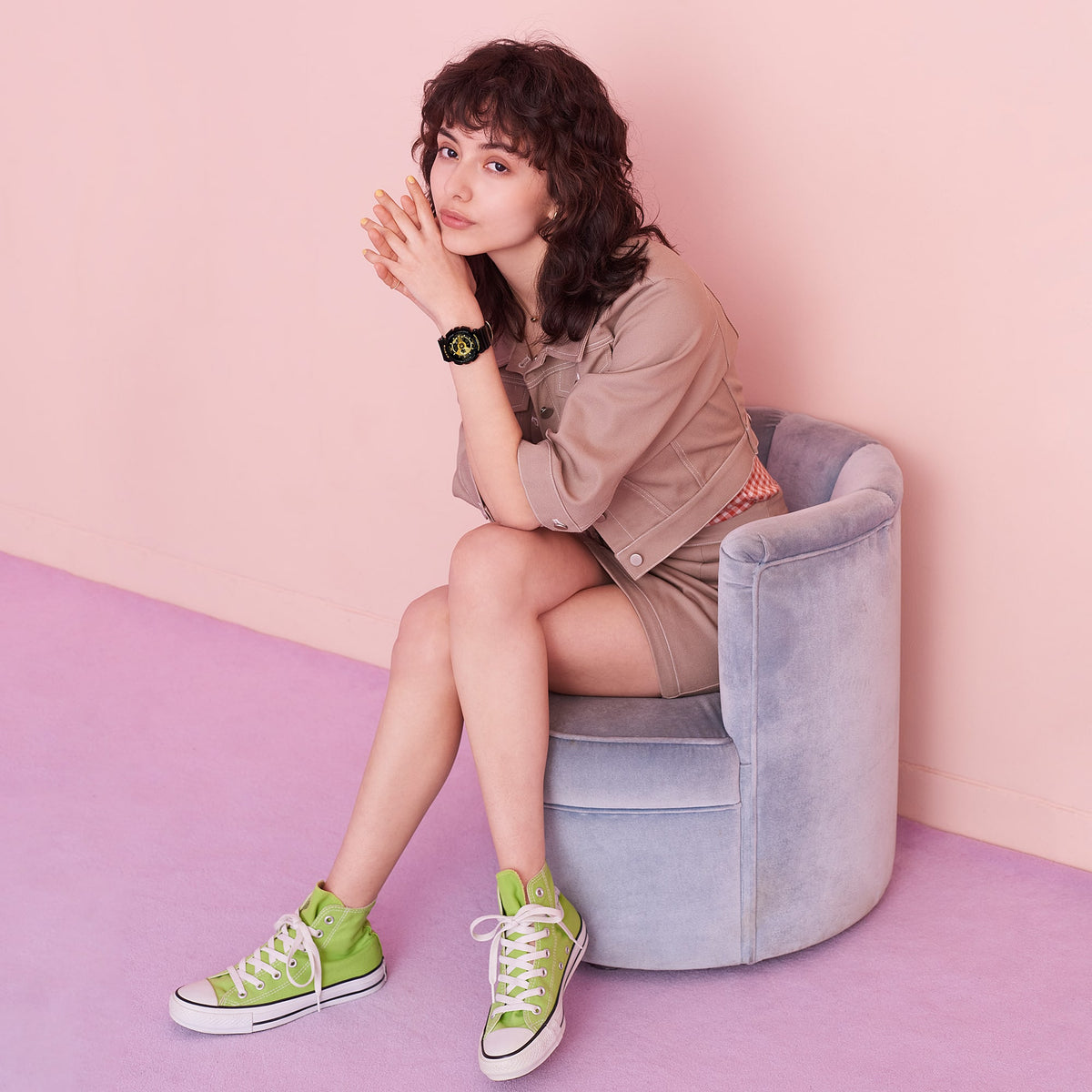 Casio Baby-G BA-110X-1ADR Analog-Digital Watch – side view
