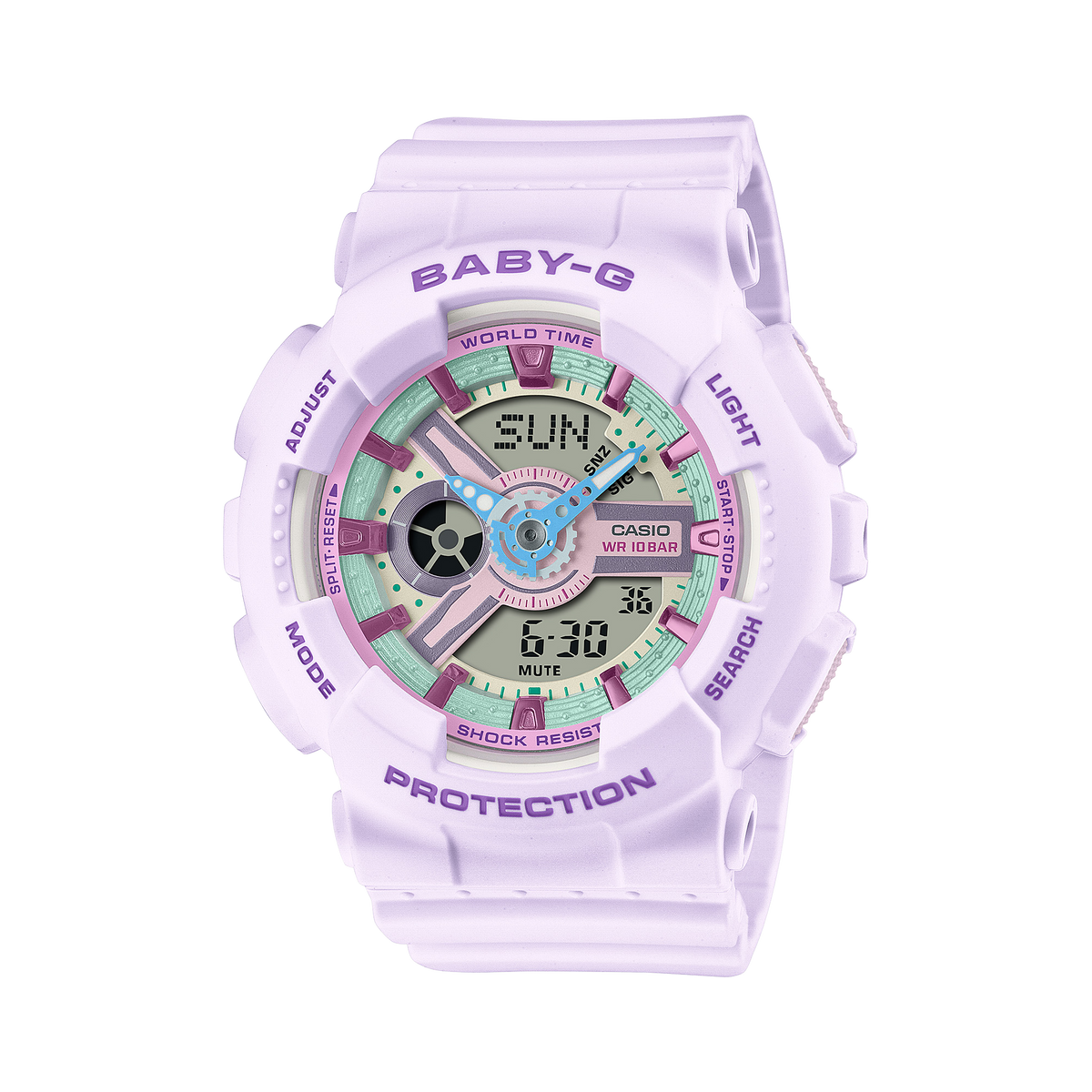 Casio Baby-G BA-110XPM-6ADR Pastel Metallic Analog-Digital Watch product photo