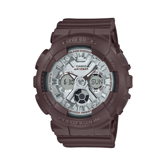 Casio Baby-G BA-130SW-5ADR Analog-Digital Watch – Brown product photo