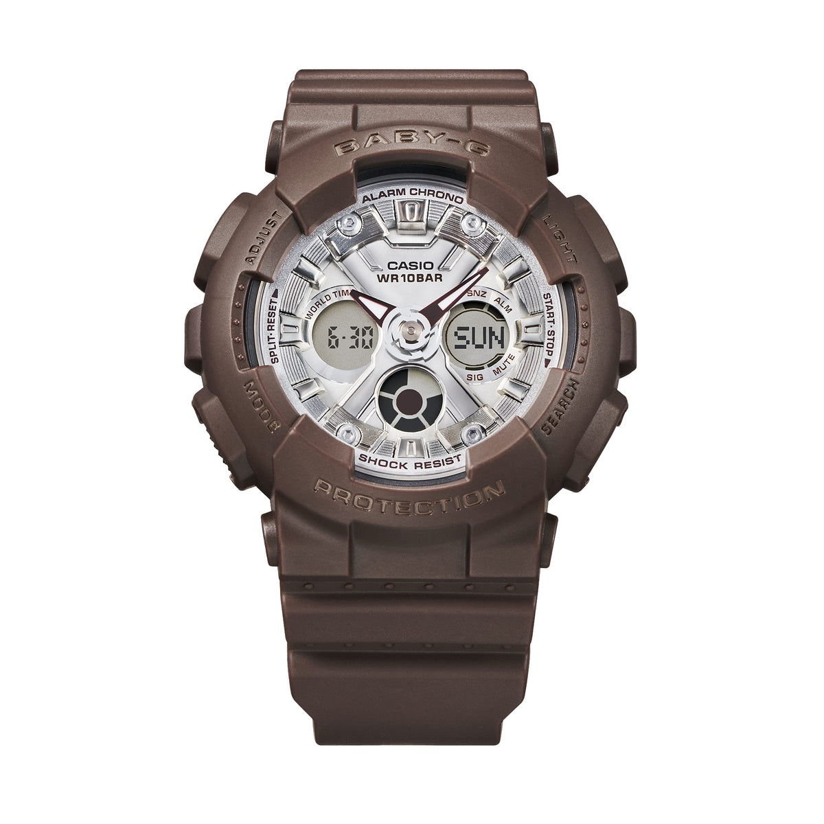 Casio Baby-G BA-130SW-5ADR Analog-Digital Watch – angle view