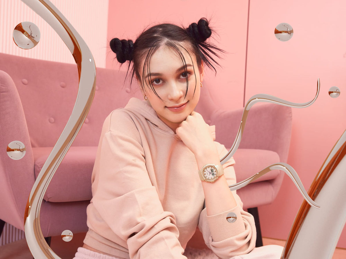 Casio Baby-G BGA-280BA-4ADR Metallic Accent Analog-Digital Watch – on wrist