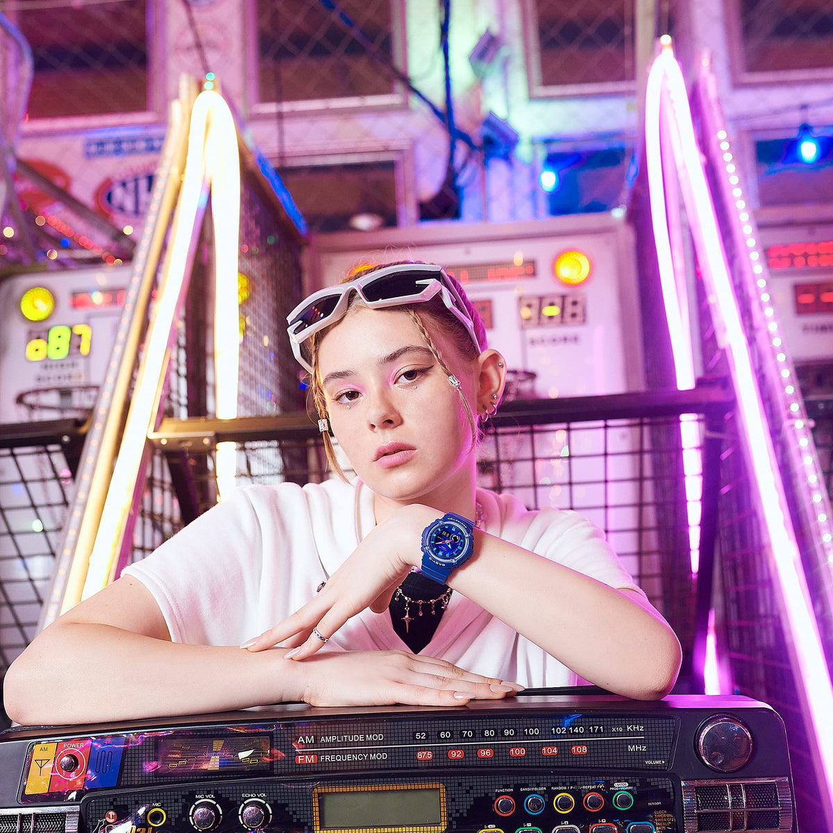 Casio Baby-G BGA-280DN-2ADR Neon Dance Analog-Digital Watch – lifestyle