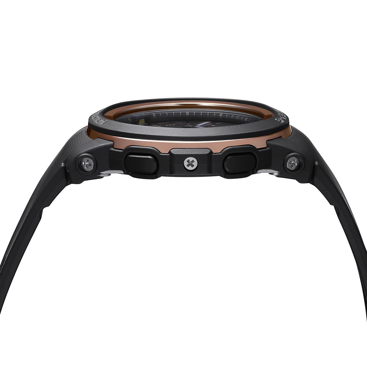 Casio Baby-G BGA-290-1A Slim Metallic Analog-Digital Watch – side view
