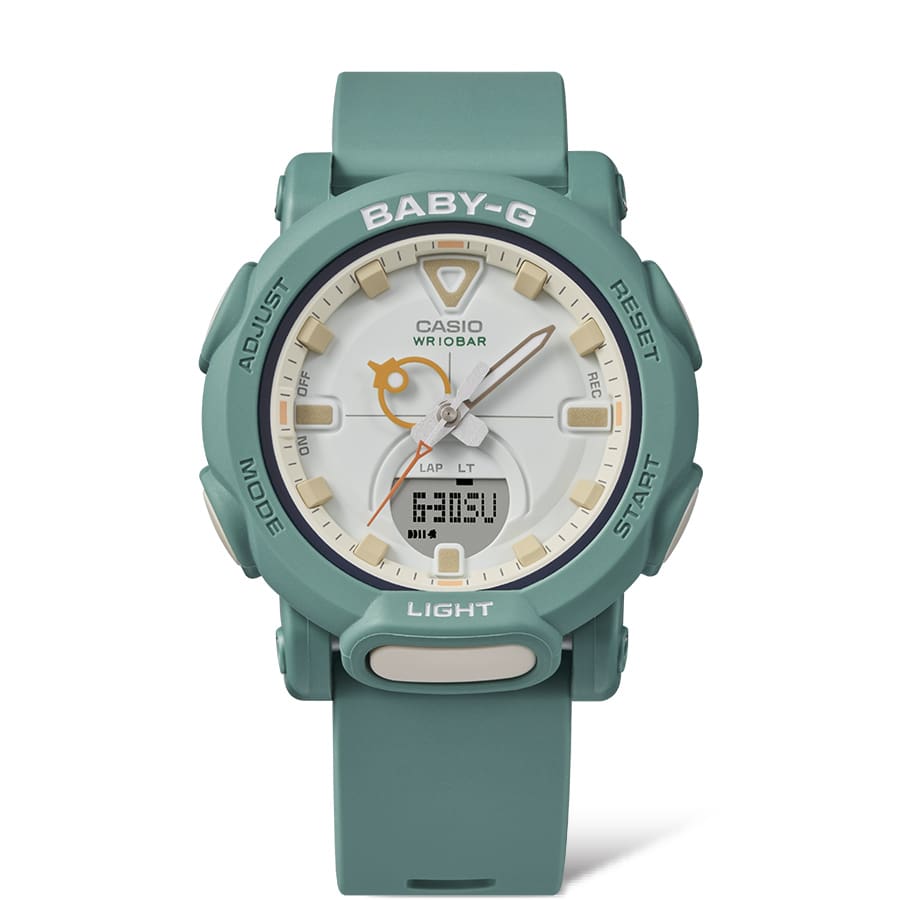 Casio Baby-G BGA-310RP-3ADR Retro Pop Analog-Digital Watch – detail view