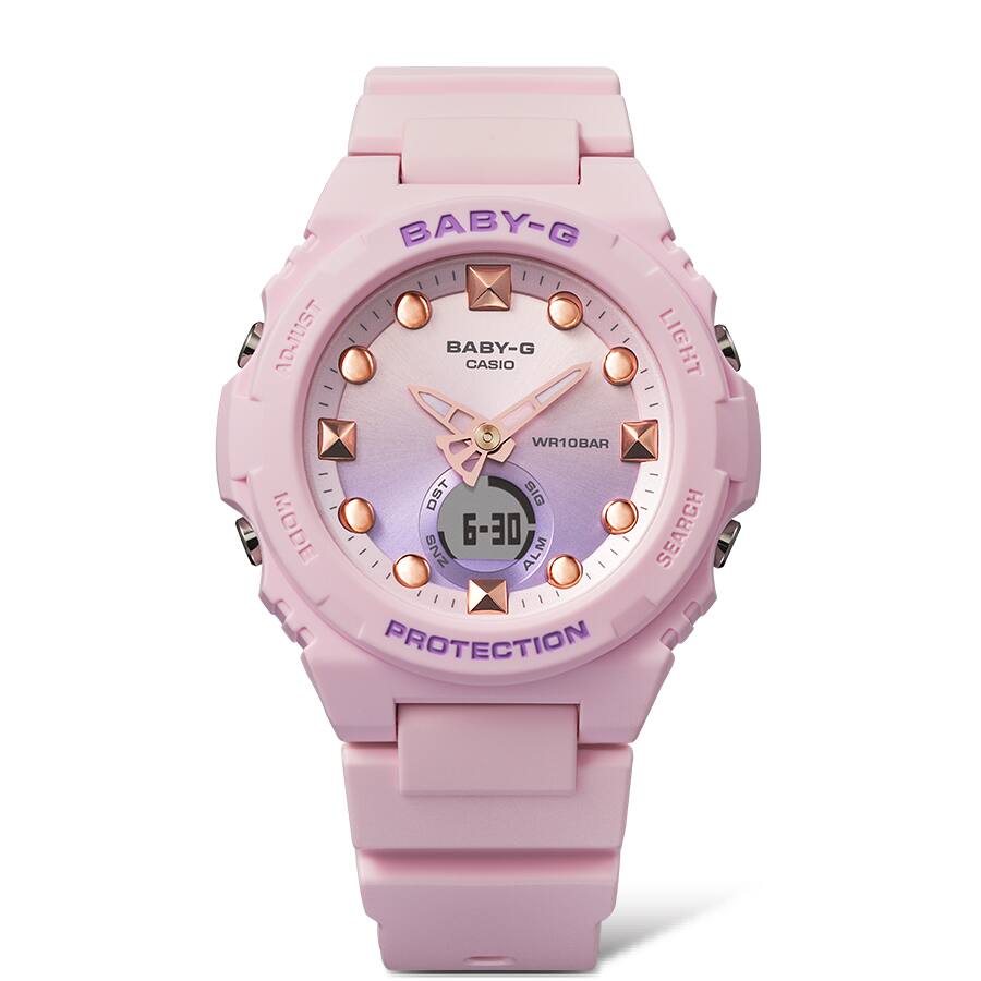 Casio Baby-G BGA-320-4A Summer Beach Analog-Digital Watch – detail view