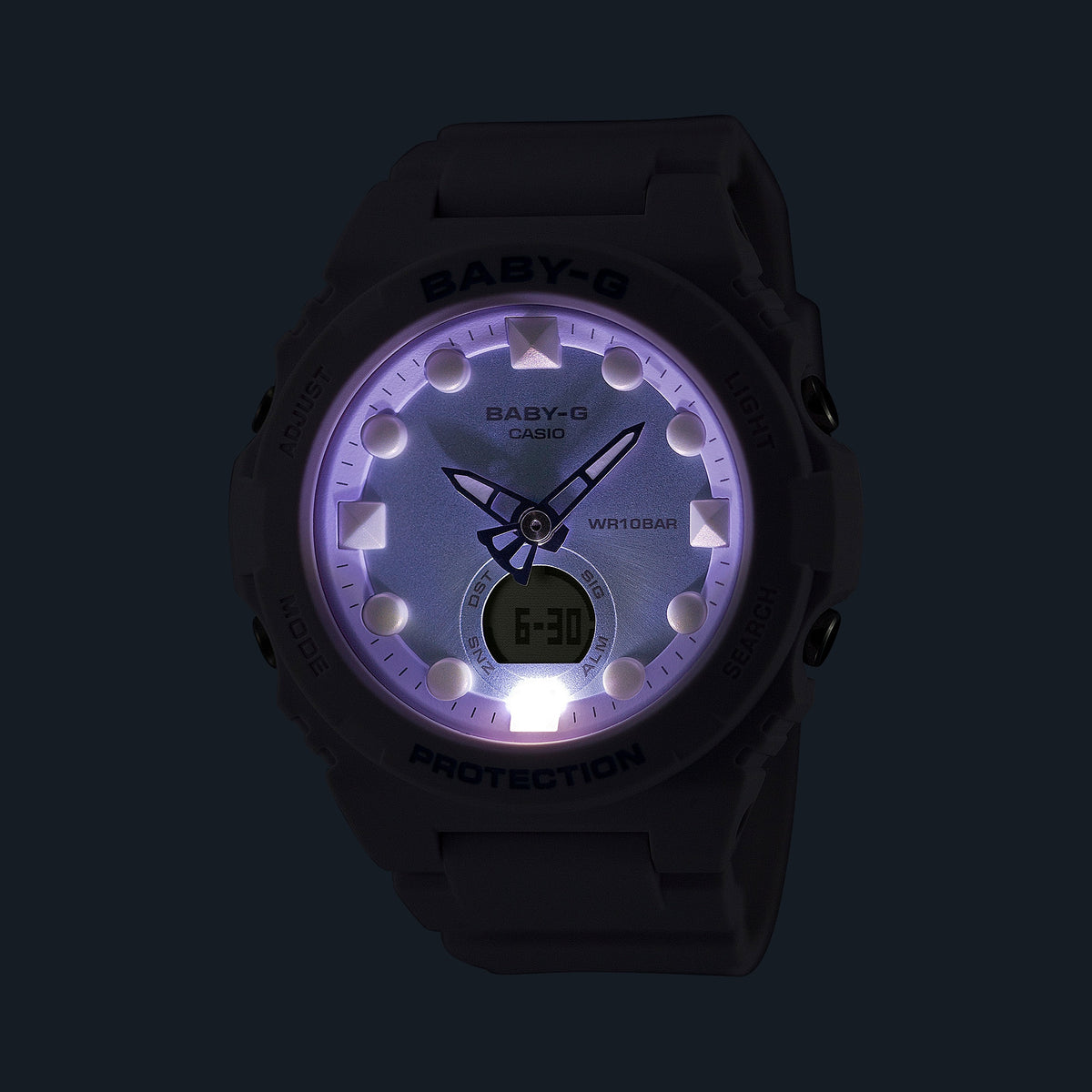 Casio Baby-G BGA-320FH-4ADR Holographic Analog-Digital Watch – LED light