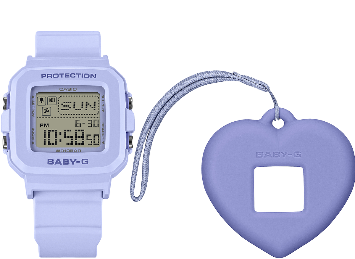 Casio Baby-G BGD-10KH-2B BABY-G+PLUS Convertible Digital Watch product photo