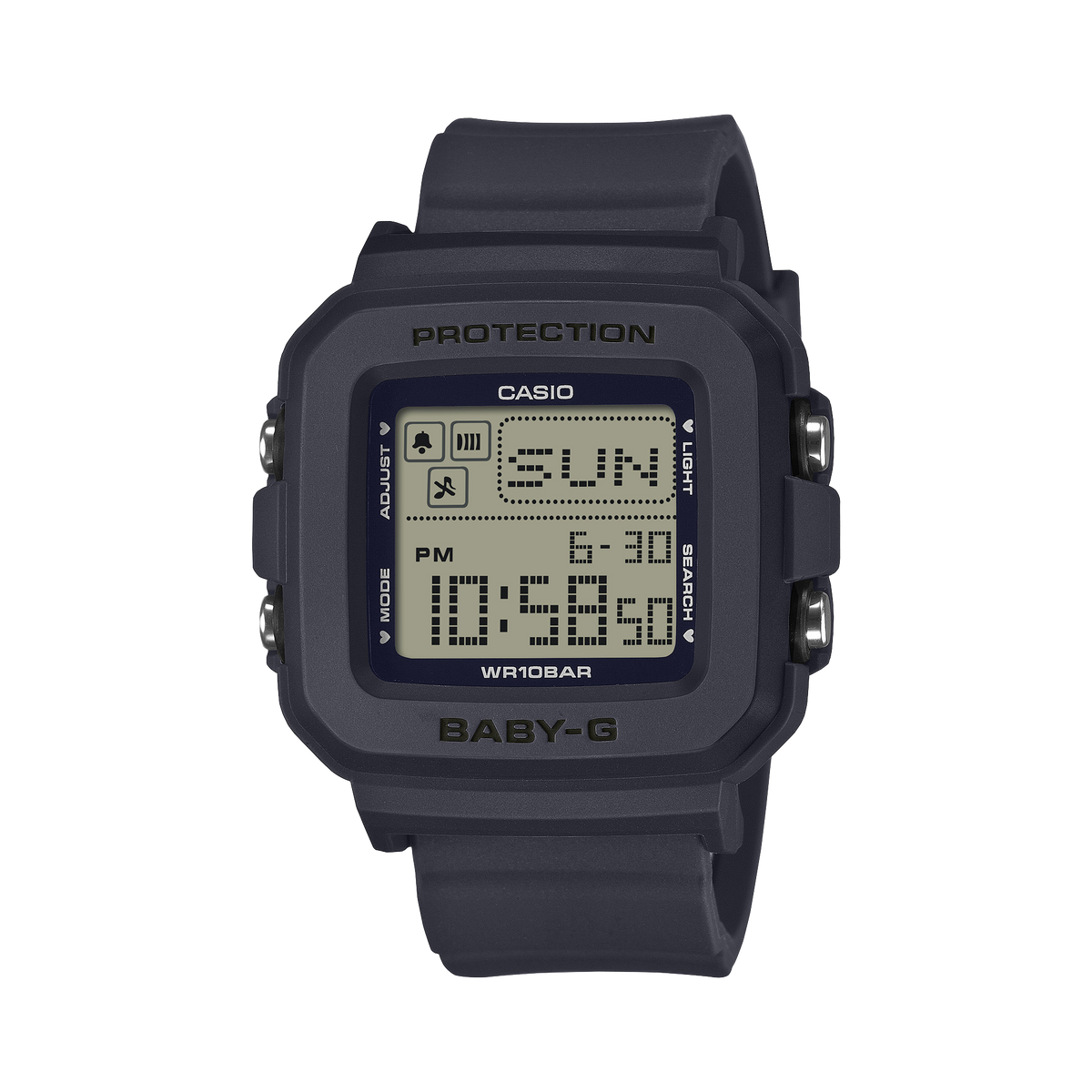 Casio Baby-G BGD-10KH-2C BABY-G+PLUS Convertible Digital Watch – front view