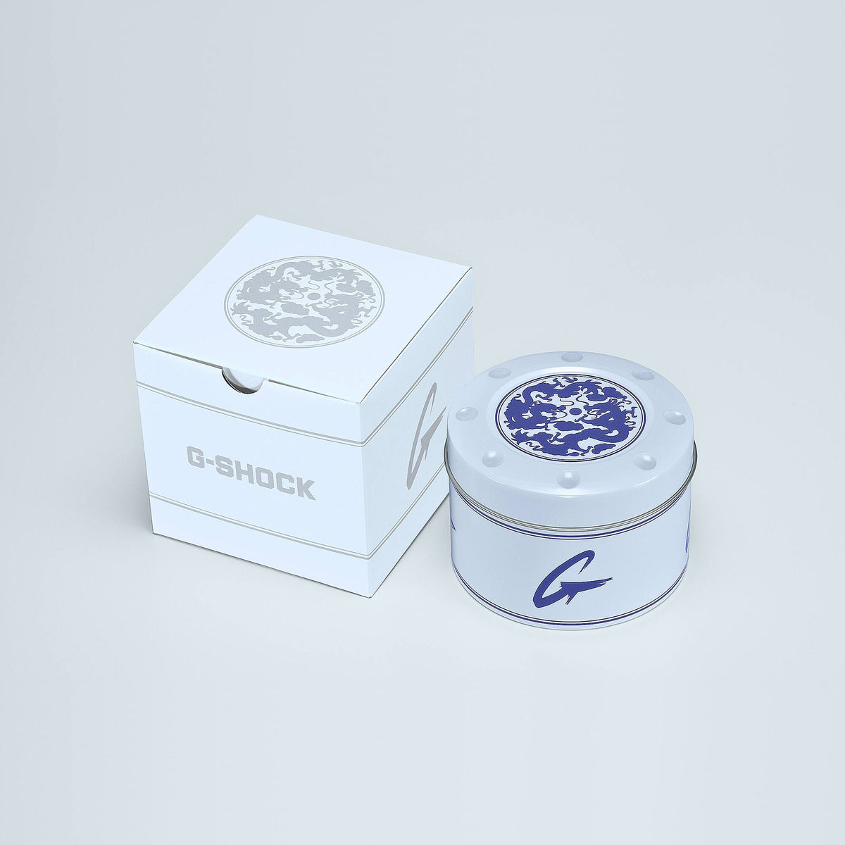 Casio G-Shock GA-700BWP-2ADR Porcelain-Inspired Analog-Digital Watch – package
