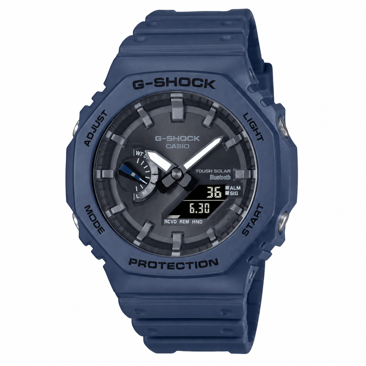 Casio G-Shock GA-B2100-2A CasiOak Bluetooth Solar Watch – Blue