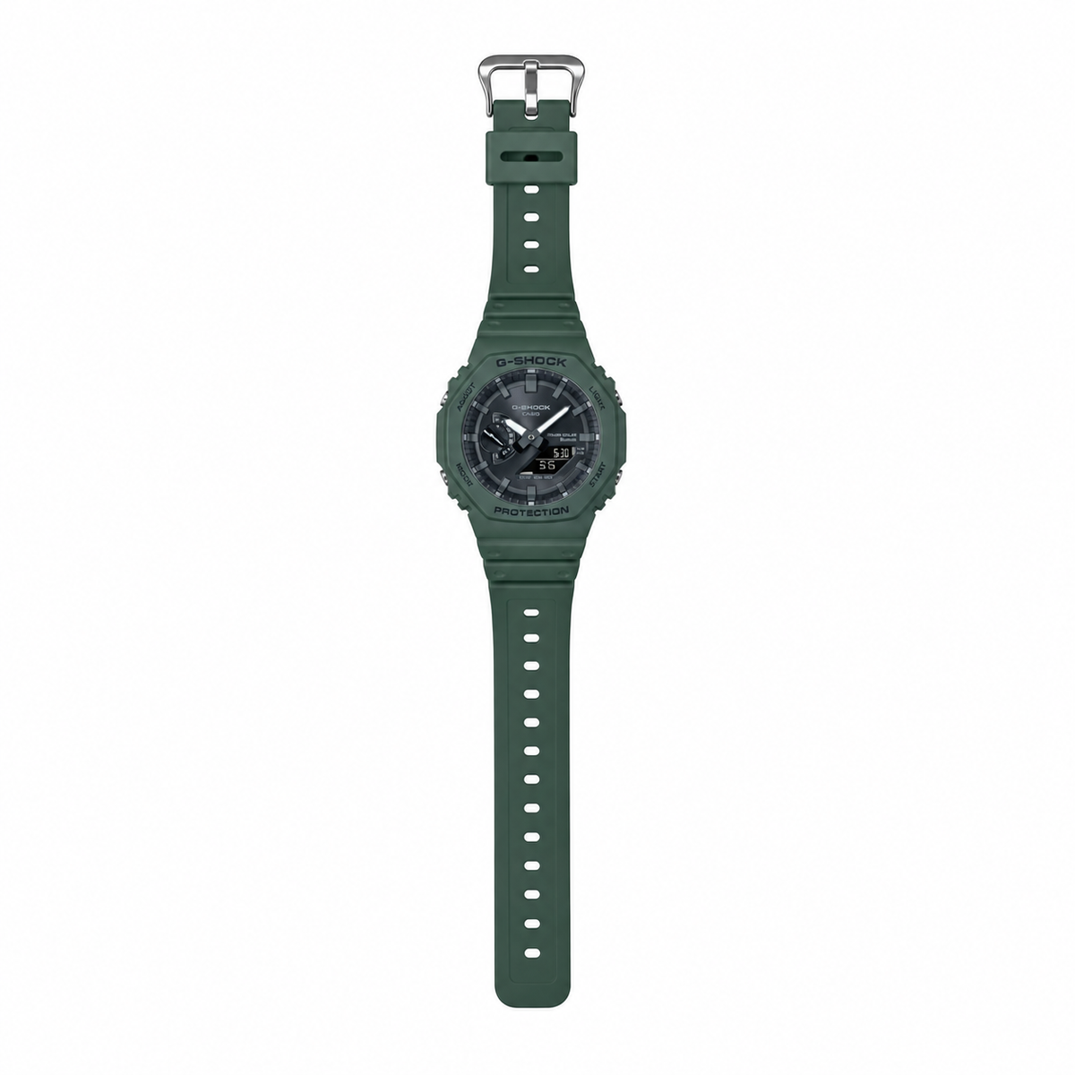 Casio G-Shock GA-B2100-3A CasiOak Bluetooth Solar Watch – Olive Green