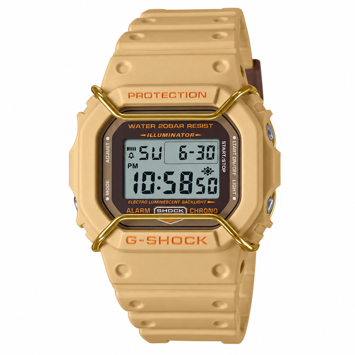 Casio G-Shock DW-5600PT-5DR Digital Square Watch – Pastel Teal