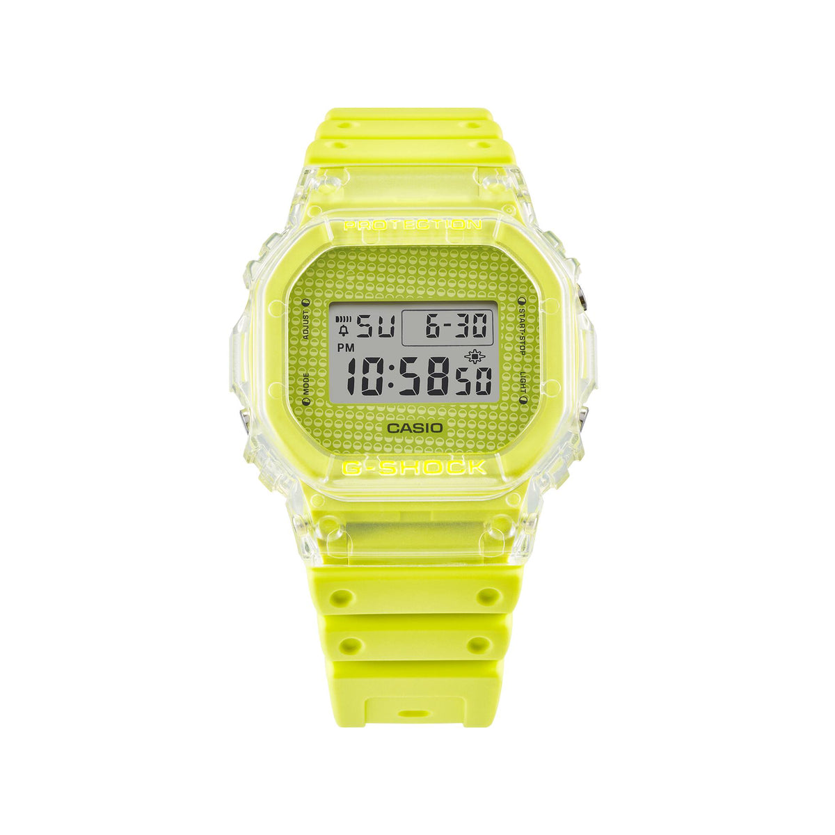 Casio G-Shock DW-5600GL-9DR Lucky Drop Digital Watch – close-up