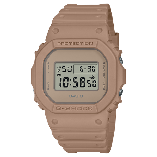 Casio G-Shock DW-5600NC-5DR Digital Square Watch – Neon Green – front view