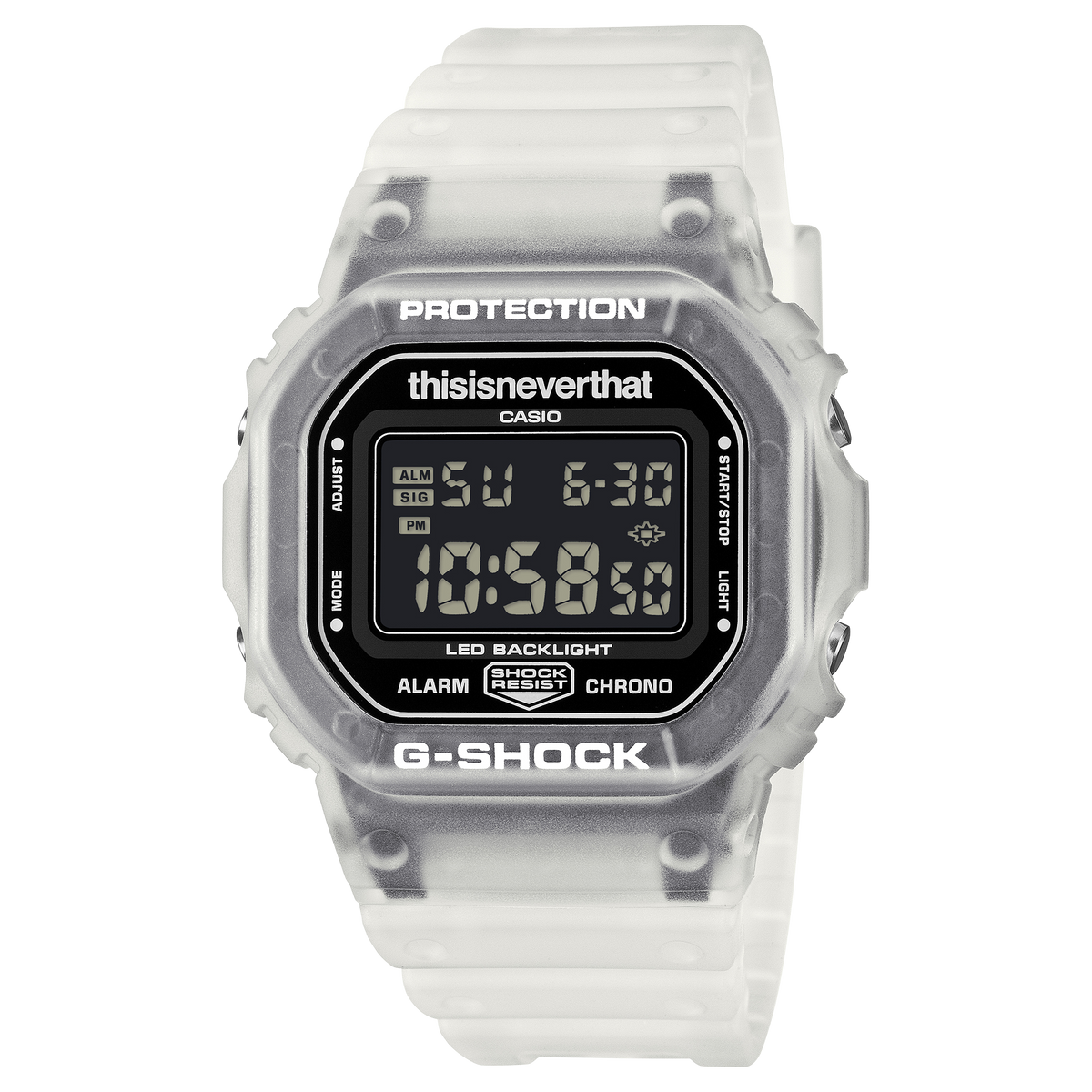 Casio G-Shock DW-5600TNT-7DR thisisneverthat Collaboration Watch product photo