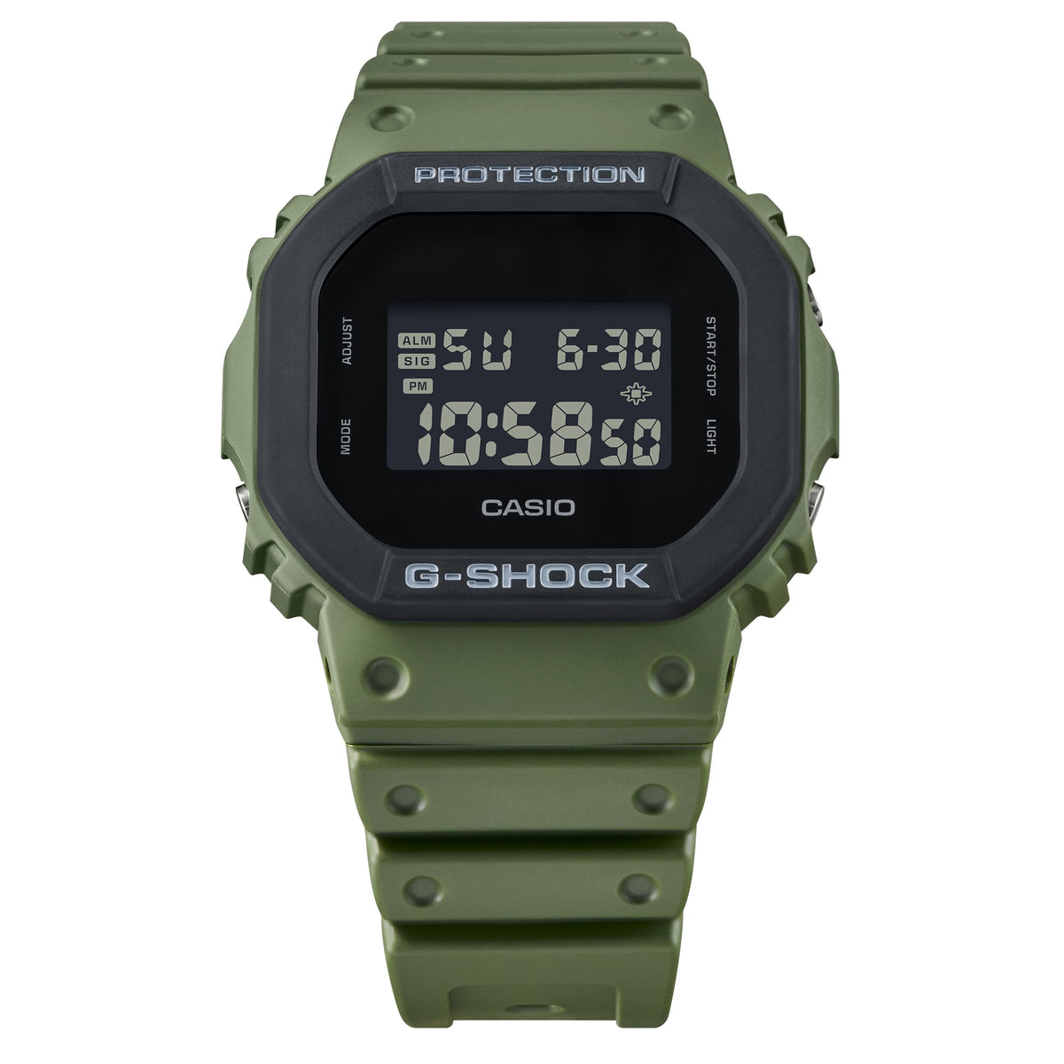 Casio G-Shock DW-5610UU-3D Urban Utility Digital Watch – front detail