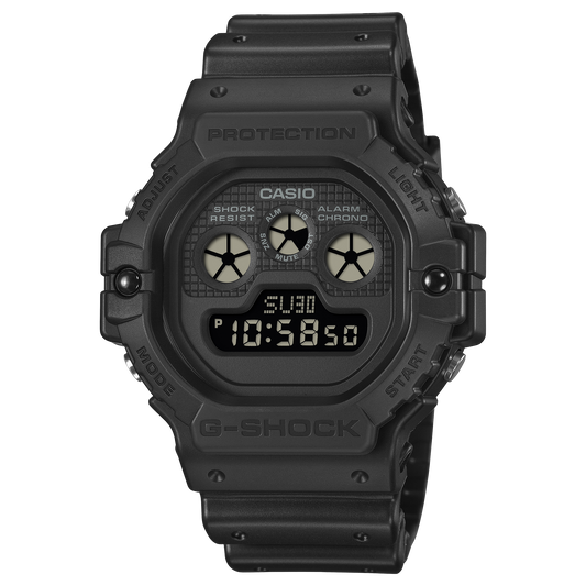 Casio G-Shock DW-5900UBB-1D Matte Three-Eye Digital Watch – Black product photo