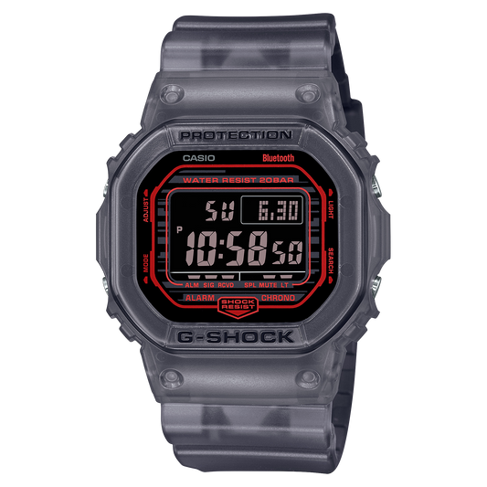 Casio G-Shock DW-B5600G-1D Bluetooth Translucent Digital Watch product photo