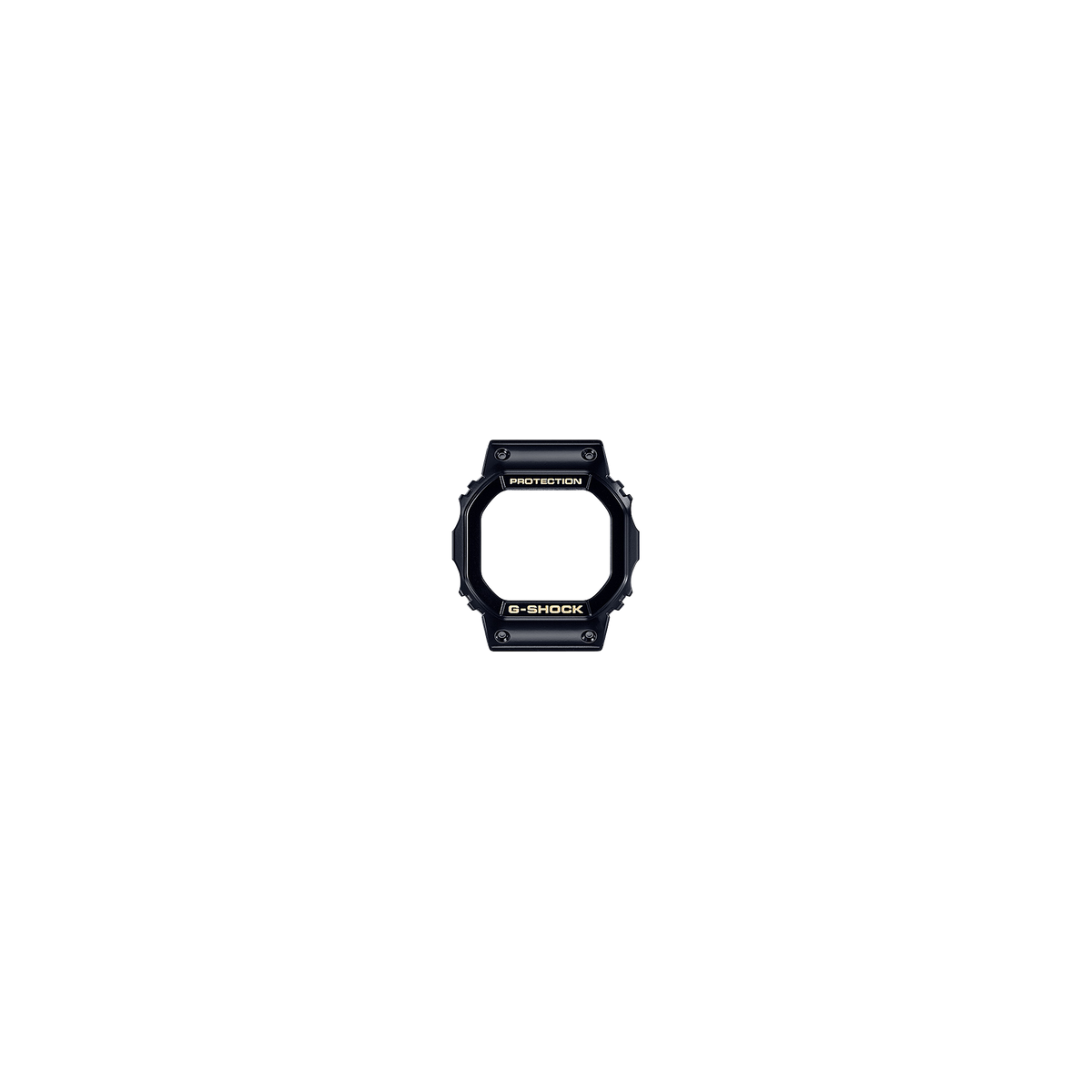 Casio G-Shock DWE-5600HG-1D Gold Chain Interchangeable Digital Watch – with black bezel