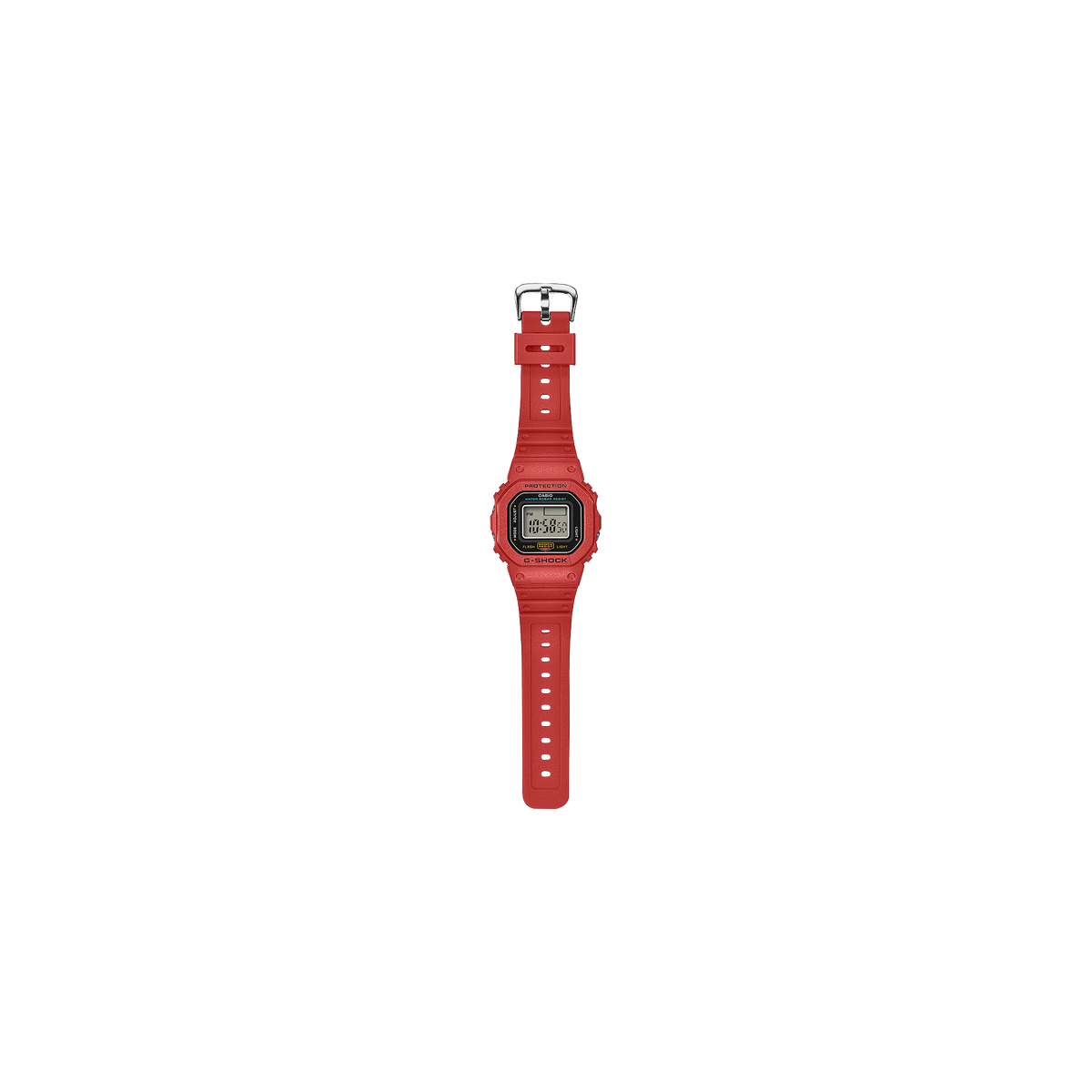 Casio G-Shock DWN-5600-4DR Nano Mini Digital Watch – Red – angle view