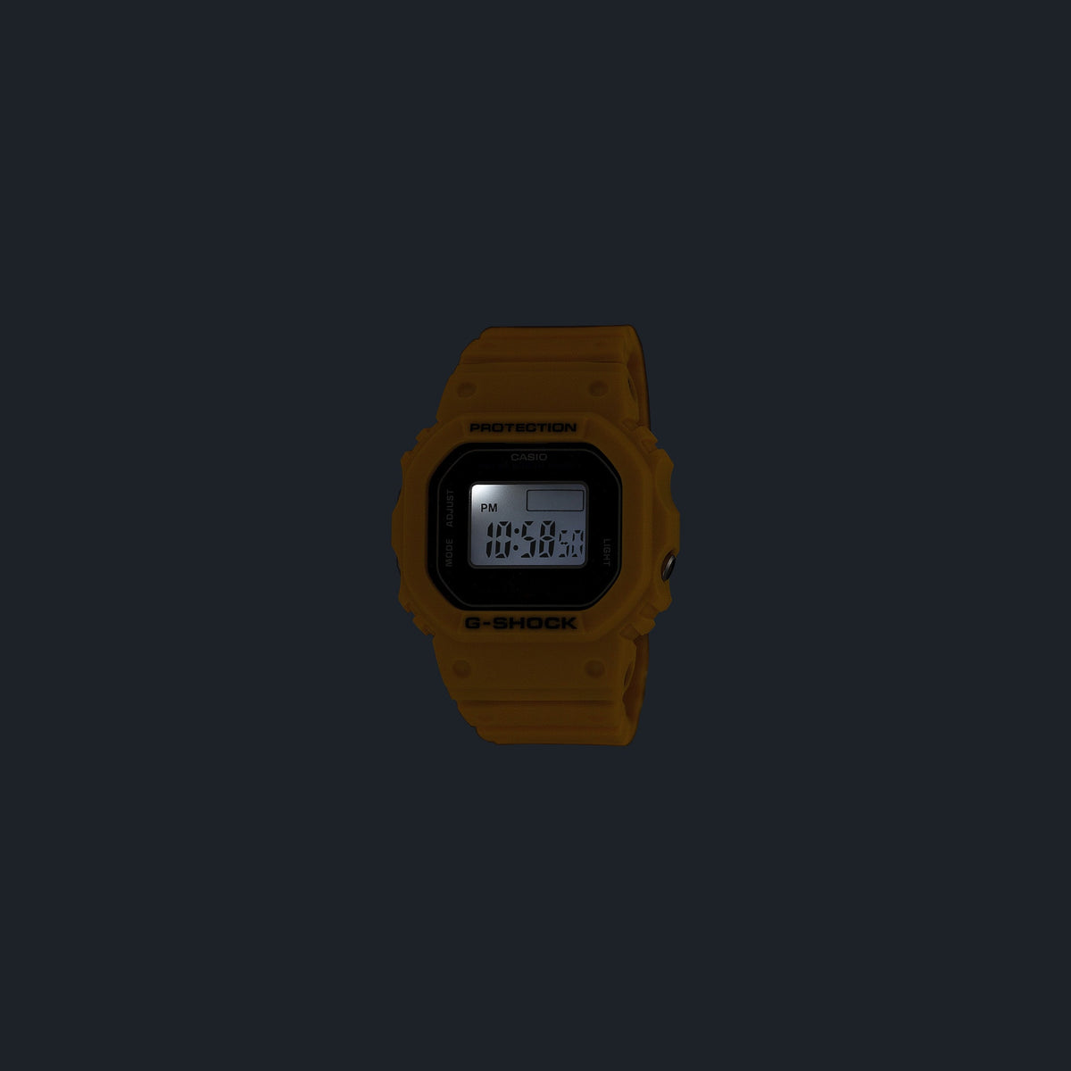 Casio G-Shock DWN-5600-9DR Nano Mini Digital Watch – Yellow – LED light