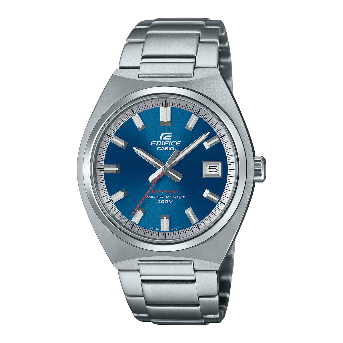Casio Edifice EFB-109D-2AVDF Chronograph Watch – Blue – front view