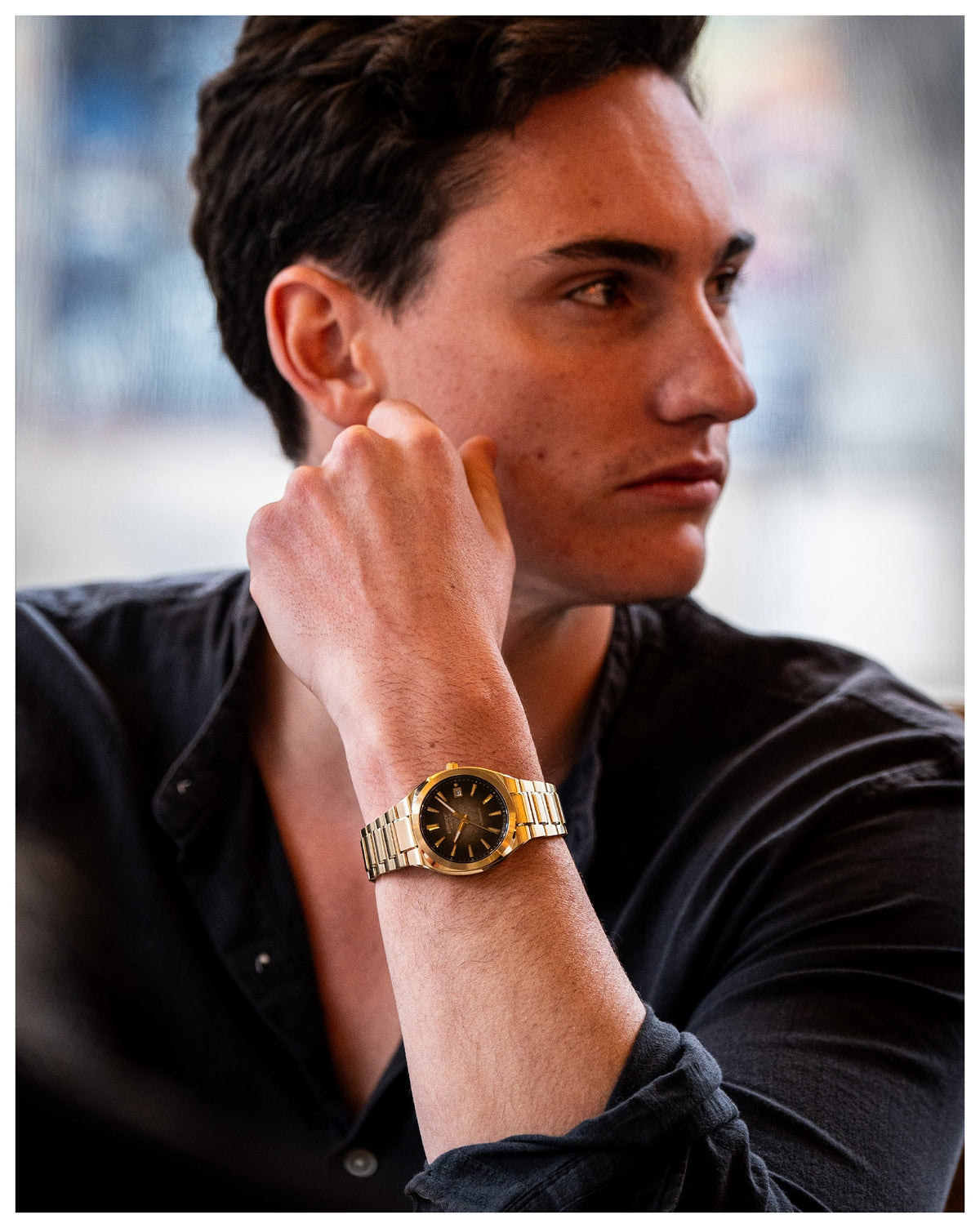 Casio Edifice EFK-200DG-5ADR Racing Chronograph Watch – Green – lifestyle