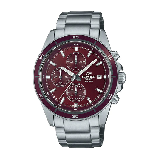 Casio Edifice EFR-526D-5CUDF Chronograph Watch – White Dial