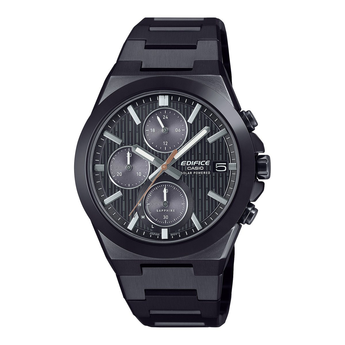 Casio Edifice EFS-S650DC-1ADF Solar Sapphire Premium Chronograph Watch – front view